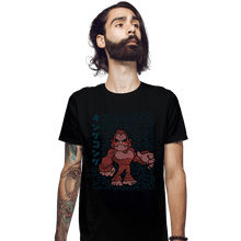 Load image into Gallery viewer, Shirts Fitted Shirts, Mens / Small / Black Tiny Kong
