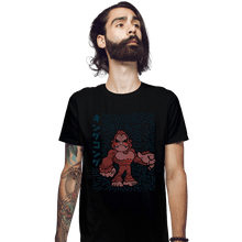 Load image into Gallery viewer, Shirts Fitted Shirts, Mens / Small / Black Tiny Kong