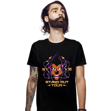 Load image into Gallery viewer, Shirts Fitted Shirts, Mens / Small / Black Powerline - World Tour