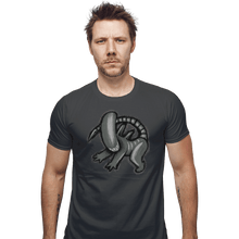Load image into Gallery viewer, Shirts Fitted Shirts, Mens / Small / Charcoal The Xeno King