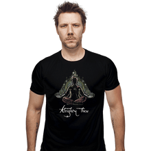 Load image into Gallery viewer, Shirts Fitted Shirts, Mens / Small / Black Alrighty Then