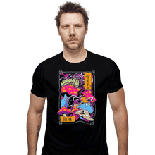 Load image into Gallery viewer, Shirts Fitted Shirts, Mens / Small / Black Wonderland