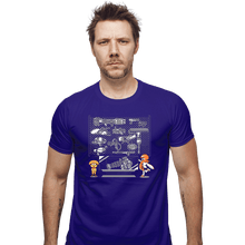 Load image into Gallery viewer, Shirts Fitted Shirts, Mens / Small / Violet Spat Shop