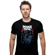 Load image into Gallery viewer, Secret_Shirts Fitted Shirts, Mens / Small / Black The Power Of Metal