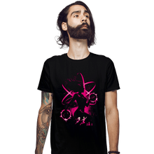 Load image into Gallery viewer, Daily_Deal_Shirts Fitted Shirts, Mens / Small / Black Atom Girl