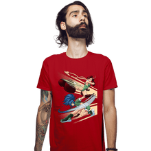 Load image into Gallery viewer, Secret_Shirts Fitted Shirts, Mens / Small / Red Army Girls