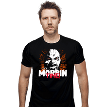 Load image into Gallery viewer, Daily_Deal_Shirts Fitted Shirts, Mens / Small / Black It's Morbin' Time!
