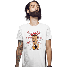 Load image into Gallery viewer, Shirts Fitted Shirts, Mens / Small / White Christmas Hard