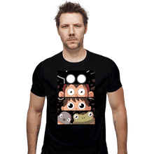 Load image into Gallery viewer, Daily_Deal_Shirts Fitted Shirts, Mens / Small / Black OTGW Eyes