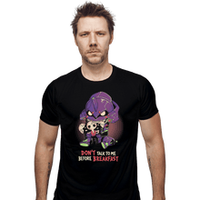 Load image into Gallery viewer, Shirts Fitted Shirts, Mens / Small / Black Berserk Breakfast