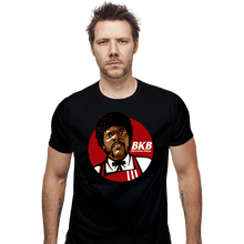 Load image into Gallery viewer, Daily_Deal_Shirts Fitted Shirts, Mens / Small / Black BKB - Big Kahuna Burger