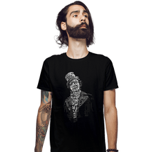 Load image into Gallery viewer, Shirts Fitted Shirts, Mens / Small / Black Wonka
