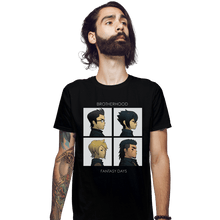 Load image into Gallery viewer, Shirts Fitted Shirts, Mens / Small / Black Brotherhood Fantasy Days