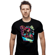 Load image into Gallery viewer, Daily_Deal_Shirts Fitted Shirts, Mens / Small / Black No Longer Missing