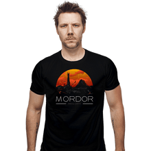 Load image into Gallery viewer, Shirts Fitted Shirts, Mens / Small / Black Middle Earth