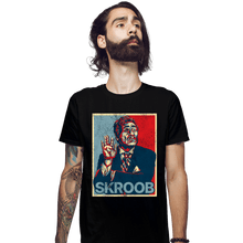 Load image into Gallery viewer, Daily_Deal_Shirts Fitted Shirts, Mens / Small / Black Skroob Hope