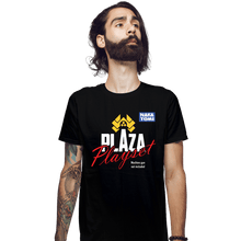 Load image into Gallery viewer, Secret_Shirts Fitted Shirts, Mens / Small / Black Plaza Playset