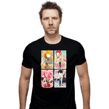 Load image into Gallery viewer, Shirts Fitted Shirts, Mens / Small / Black Public Devil Hunter