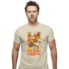Load image into Gallery viewer, Daily_Deal_Shirts Fitted Shirts, Mens / Small / Sand Musical Mates
