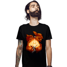 Load image into Gallery viewer, Daily_Deal_Shirts Fitted Shirts, Mens / Small / Black Elden Adventure