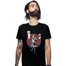 Load image into Gallery viewer, Shirts Fitted Shirts, Mens / Small / Black Samurai Empire