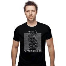 Load image into Gallery viewer, Daily_Deal_Shirts Fitted Shirts, Mens / Small / Black Puppet Division