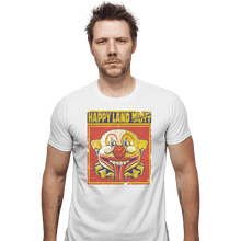 Load image into Gallery viewer, Shirts Fitted Shirts, Mens / Small / White Happy Land