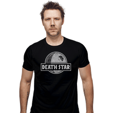 Load image into Gallery viewer, Shirts Fitted Shirts, Mens / Small / Black Death Star
