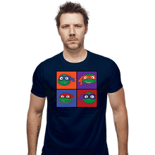 Load image into Gallery viewer, Daily_Deal_Shirts Fitted Shirts, Mens / Small / Navy Mayhem Of The Mutants