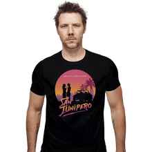 Load image into Gallery viewer, Shirts Fitted Shirts, Mens / Small / Black Heaven is a Place on Earth