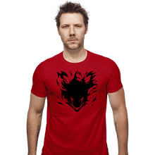 Load image into Gallery viewer, Shirts Fitted Shirts, Mens / Small / Red Devilman