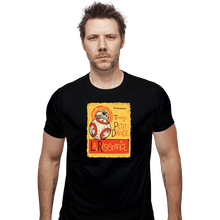 Load image into Gallery viewer, Shirts Fitted Shirts, Mens / Small / Black Tournee Du Petit Droide