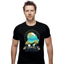 Load image into Gallery viewer, Daily_Deal_Shirts Fitted Shirts, Mens / Small / Black Kingdom Tears