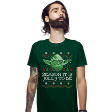 Load image into Gallery viewer, Secret_Shirts Fitted Shirts, Mens / Small / Irish Green Season Jolly