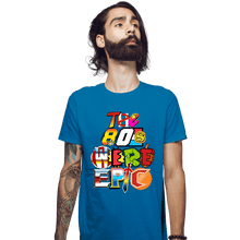 Load image into Gallery viewer, Shirts Fitted Shirts, Mens / Small / Sapphire 80s Were Epic