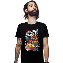 Load image into Gallery viewer, Secret_Shirts Fitted Shirts, Mens / Small / Black Khorne Flakes