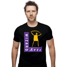 Load image into Gallery viewer, Secret_Shirts Fitted Shirts, Mens / Small / Black Wizard Arts