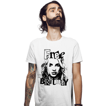 Load image into Gallery viewer, Secret_Shirts Fitted Shirts, Mens / Small / White Free Britney White