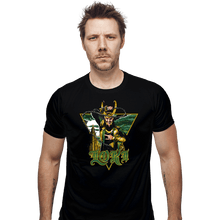 Load image into Gallery viewer, Shirts Fitted Shirts, Mens / Small / Black Stand Up & Shout