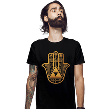 Load image into Gallery viewer, Shirts Fitted Shirts, Mens / Small / Black Legendary Hand