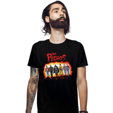 Load image into Gallery viewer, Daily_Deal_Shirts Fitted Shirts, Mens / Small / Black The Pedros