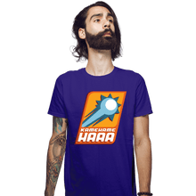 Load image into Gallery viewer, Secret_Shirts Fitted Shirts, Mens / Small / Violet KAMEHAMEHAAAA