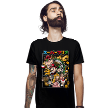 Load image into Gallery viewer, Daily_Deal_Shirts Fitted Shirts, Mens / Small / Black Brother's Journey