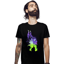 Load image into Gallery viewer, Daily_Deal_Shirts Fitted Shirts, Mens / Small / Black Mistress of Shadows