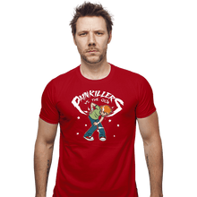 Load image into Gallery viewer, Daily_Deal_Shirts Fitted Shirts, Mens / Small / Red Eldery Odyssey