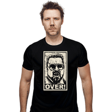 Load image into Gallery viewer, Secret_Shirts Fitted Shirts, Mens / Small / Black OVER!