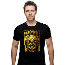 Load image into Gallery viewer, Daily_Deal_Shirts Fitted Shirts, Mens / Small / Black Samus Foil Crest