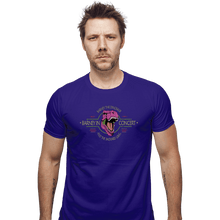 Load image into Gallery viewer, Shirts Fitted Shirts, Mens / Small / Violet Barney In Concert