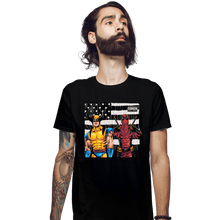 Load image into Gallery viewer, Daily_Deal_Shirts Fitted Shirts, Mens / Small / Black Merconia