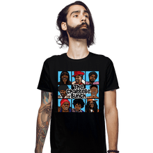 Load image into Gallery viewer, Secret_Shirts Fitted Shirts, Mens / Small / Black Chappelle Bunch